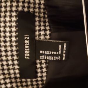 Forever 21 houndstooth jacket